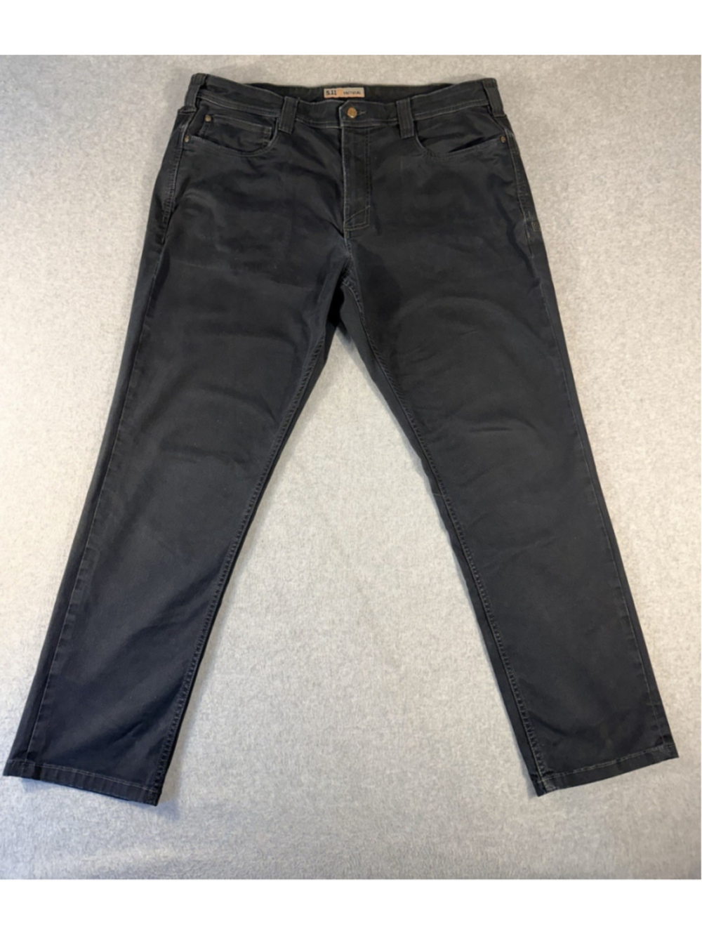 5.11 Tactical Defender-Flex Men’s Black Jeans Size 38x30 Straight Leg